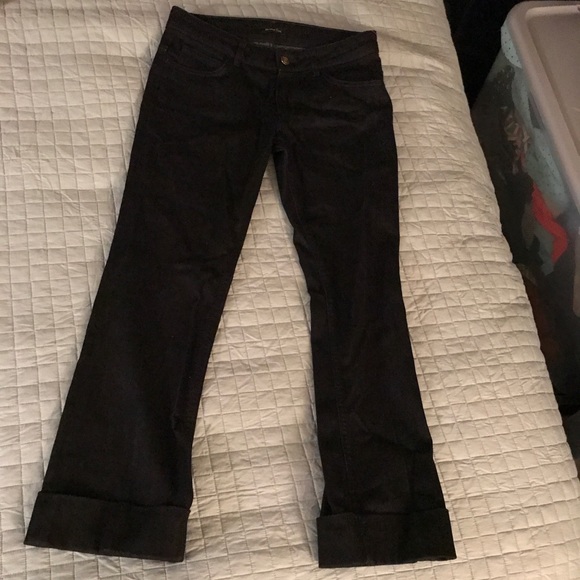 Mossimo Dutti cuffed jeans pants size 6 - Picture 2 of 5